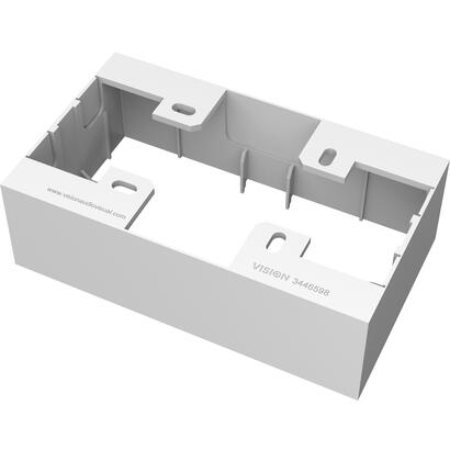 vision-tc3-backbox2g-caja-electrica-blanco