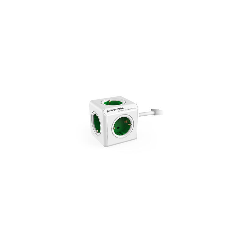 allocacoc-powercube-extended-unidad-de-distribucion-de-potencia-ca-250-v-conectores-de-salida-5-cee-74-verde-kelly