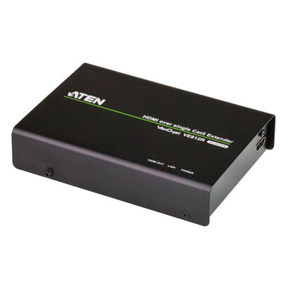 aten-hdmi-receiver-only-over-1-cat5e6-cable-aten-ve812r-av-repeater-1920-x-1080-pixeles-100-m-1080p-negro-hdmi