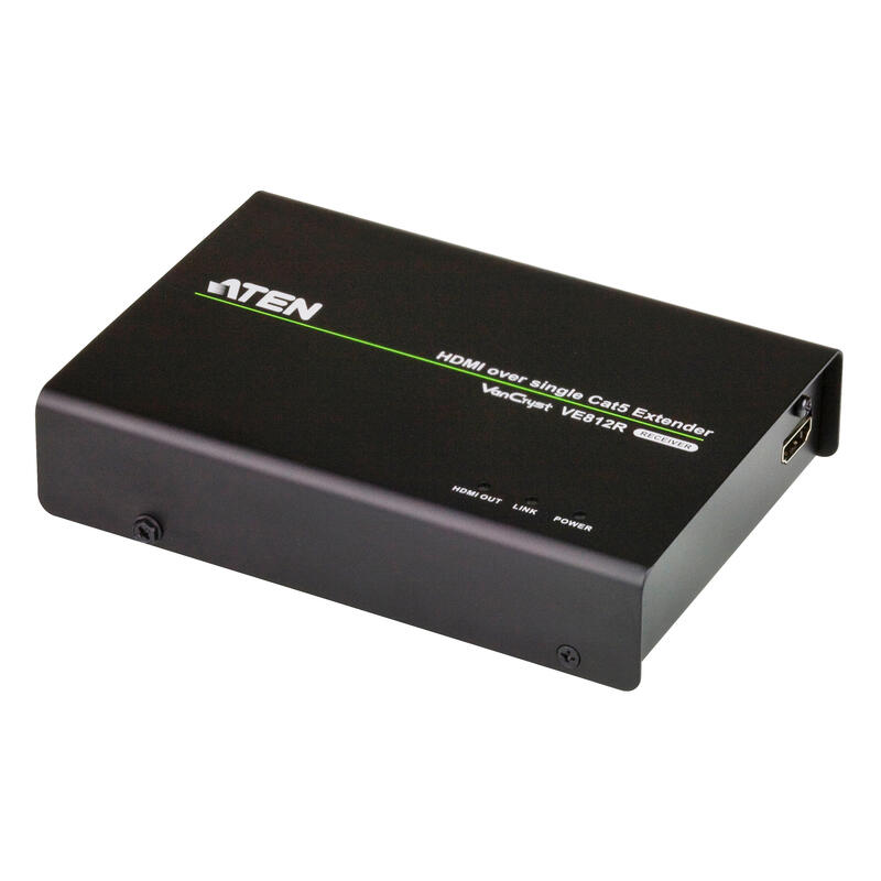 aten-hdmi-receiver-only-over-1-cat5e6-cable-aten-ve812r-av-repeater-1920-x-1080-pixeles-100-m-1080p-negro-hdmi