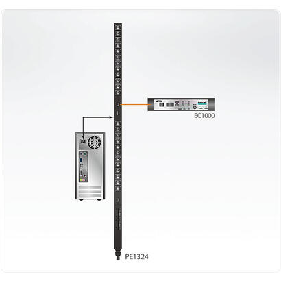 aten-pe1324g-ax-unidad-de-distribucion-de-energia-pdu-24-salidas-ac-negro