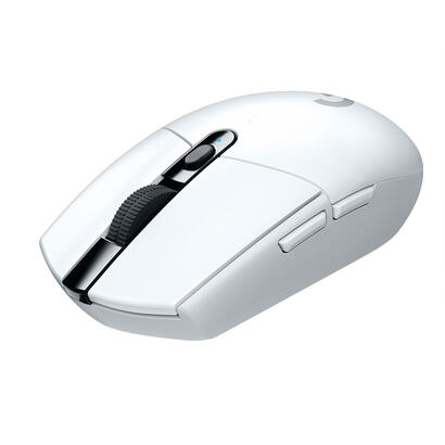 logitech-g305-lightspeed-raton-inalambrico-usb-12000dpi-5-botones-programables-uso-diestro-color-blanco