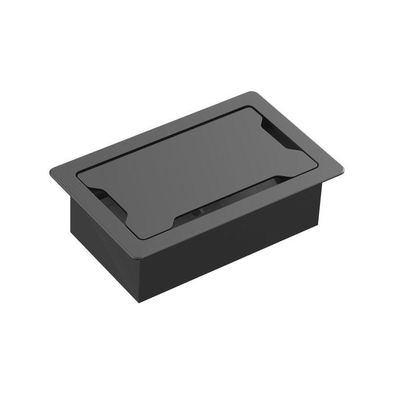 vision-tc3-surrtb-organizador-de-cables-escritorio-caja-de-cables-negro-blanco-1-piezas