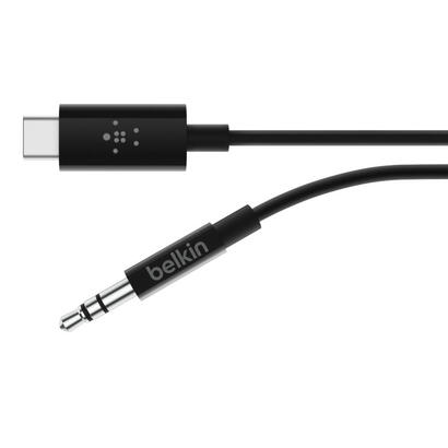 belkin-rockstar-35mm-audio-cable-with-usb-c-connector-cable-de-audio-usb-c-35mm-negro