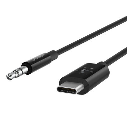 belkin-rockstar-35mm-audio-cable-with-usb-c-connector-cable-de-audio-usb-c-35mm-negro