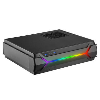 caja-pc-silverstone-gaming-computer-case-sst-rvz03b-argb-raven-mini-itx-argb-black
