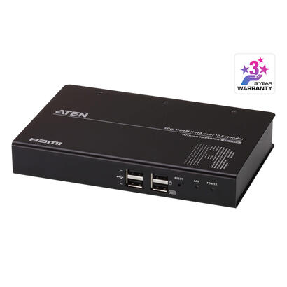 aten-receptor-kvm-por-ip-hdmi-single-display-usb-formato-compacto