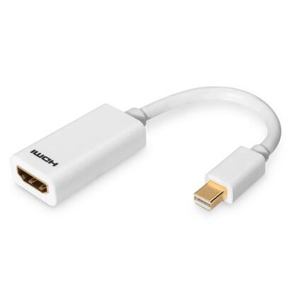 conversor-digitus-displayport-mini-dp-hdmi-tipo-a-mh-015m-dp-11a-ce-we