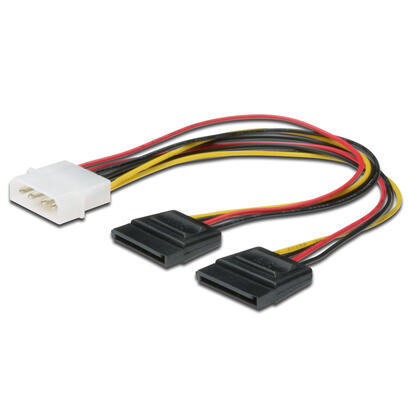 cable-digitus-corriente-interna-y-splitter-02m-ide-2x-sata-15pin-connector