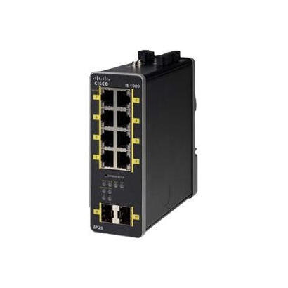 cisco-industrial-ethernet-1000-series-conmutador-gestionado-8-x-101001000-poe-2-x-1000base-x-sfp-uplink-montaje-en-riel-din-poe-