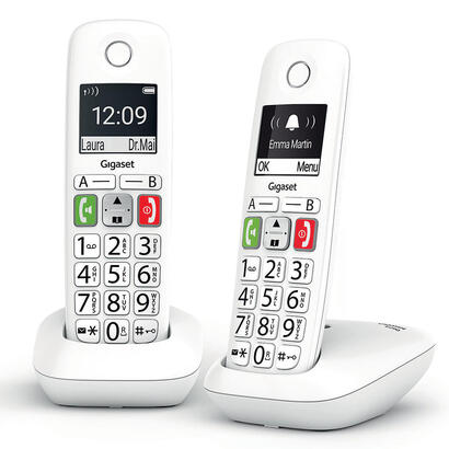 telefono-fijo-inalambrico-gigaset-e290-blanco-150-numeros-21-tonos