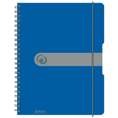 herlitz-11293065-cuaderno-y-block-azul-a4-80-hojas