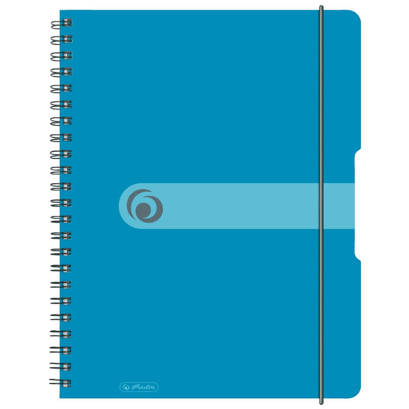 herlitz-11293610-cuaderno-y-block-azul-transparente-a4-80-hojas