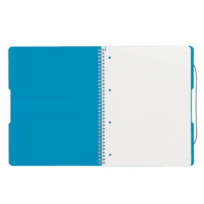 herlitz-11293610-cuaderno-y-block-azul-transparente-a4-80-hojas