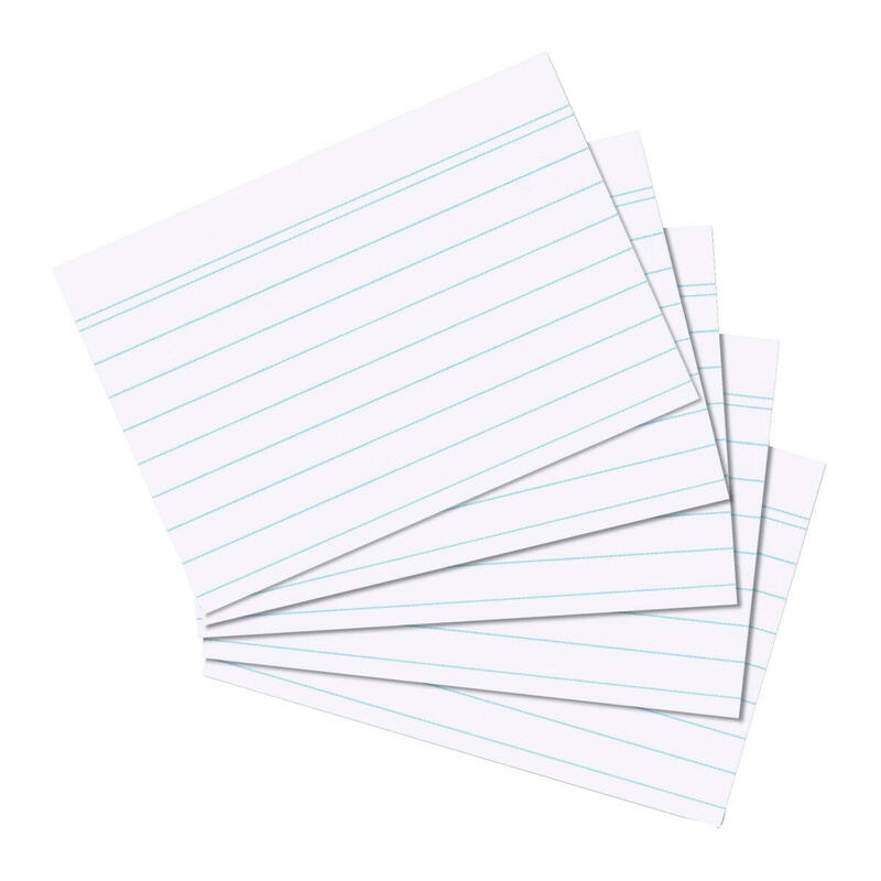 fichas-herlitz-a6-rayadas-en-blanco-pack-de-100