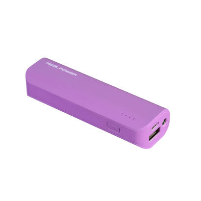 powerbank-realpower-pb2600-mah-purple