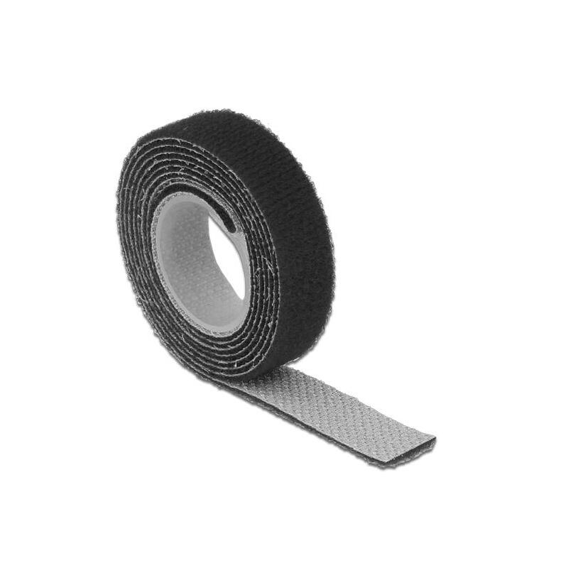 delock-18709-velcro-1m-13mm-negro