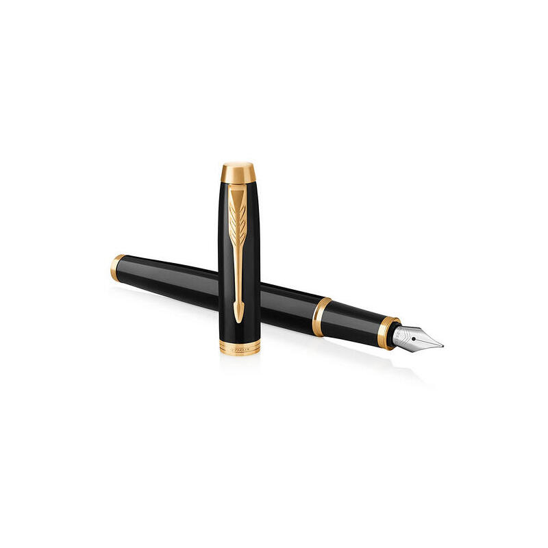 parker-im-pluma-estilografica-negro-oro-sistema-de-carga-por-cartucho-1-piezas parker-im-pluma-estilografica-negro-oro-sistema-de-carga-por-cartucho-1-piezas