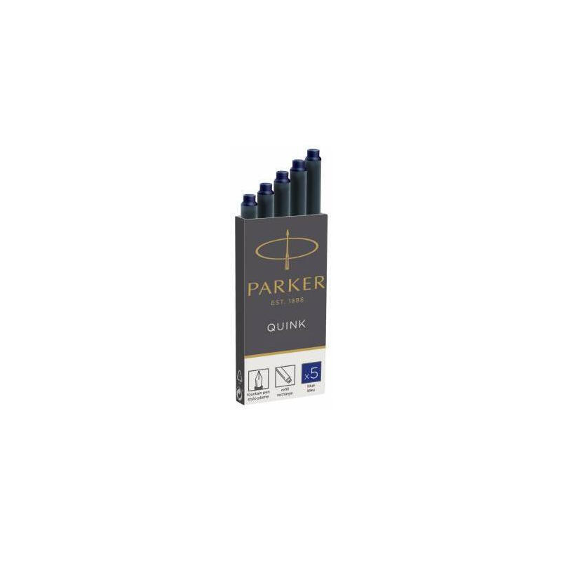 parker-1950384-recambio-de-boligrafo-azul-5-piezas