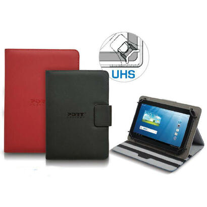 port-designs-funda-para-tablet-universal-256-cm-101-tipo-libro-negro