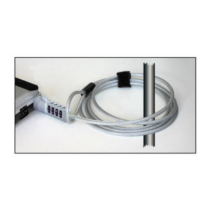 navilock-20643-cable-antirrobo-plata-18-m