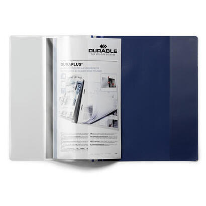 carpeta-de-oferta-durable-duraplus-bolsillo-transparente-azul-oscuro