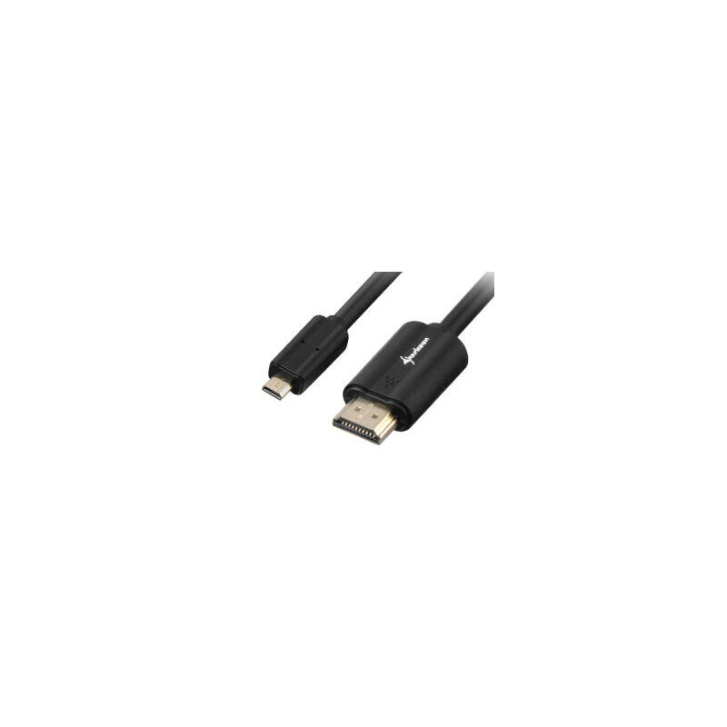 sharkoon-15m-hdmimicro-hdmi-cable-hdmi-15-m-hdmi-tipo-a-estandar-hdmi-tipo-d-micro-negro