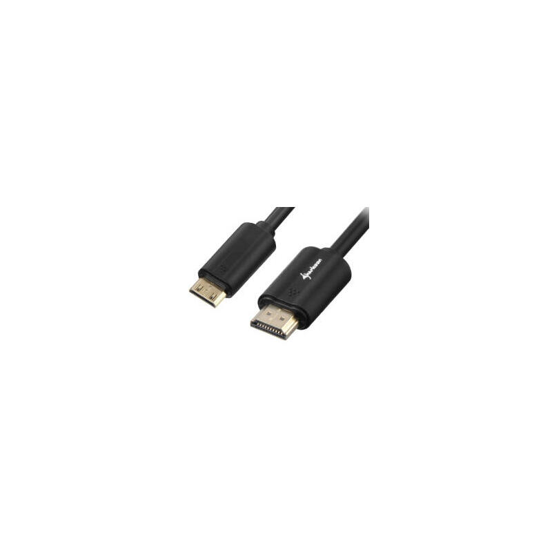 sharkoon-3m-hdmimini-hdmi-cable-hdmi-hdmi-tipo-a-estandar-hdmi-type-c-mini-negro