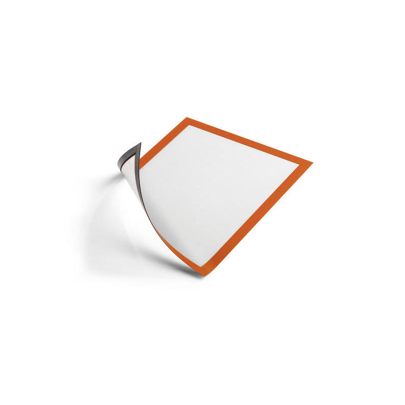 marco-informativo-durable-duraframe-magnetic-a4-5-piezas-naranja