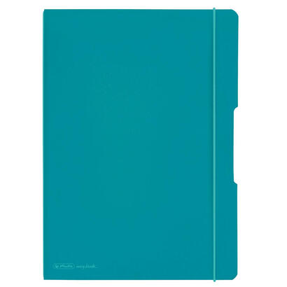 herlitz-50015986-cuaderno-y-block-a4-80-hojas-turquesa