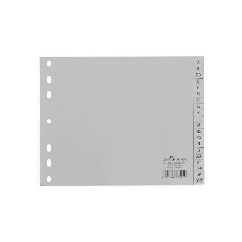durable-6500-separador-alfabetico-con-pestana-polipropileno-pp-gris