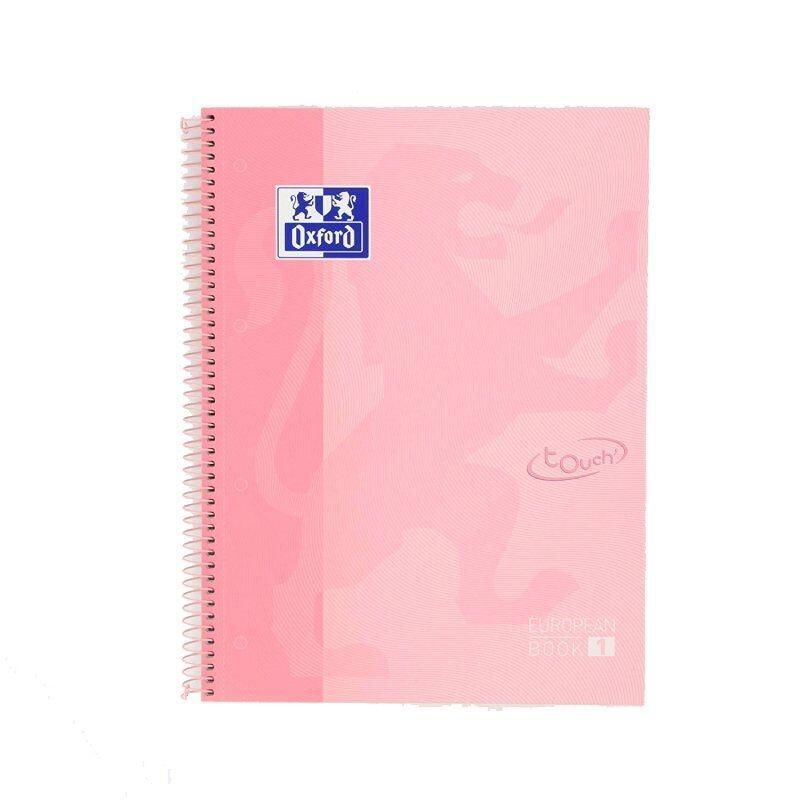oxford-cuaderno-europeanbook-1-microperforado-80-hojas-5x5-tapas-extraduras-touch-a4-flamingo-pastel-5u-