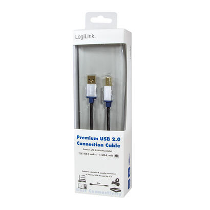 logilink-2m-usb20-ausb20-b-cable-usb-20-usb-a-usb-b-negro