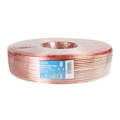 logilink-ca1082-cable-de-audio-100-m-transparente