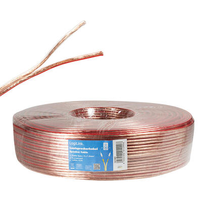 logilink-ca1082-cable-de-audio-100-m-transparente