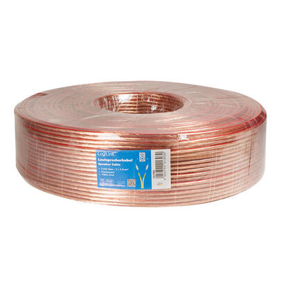 logilink-ca1086-cable-de-audio-100-m-transparente