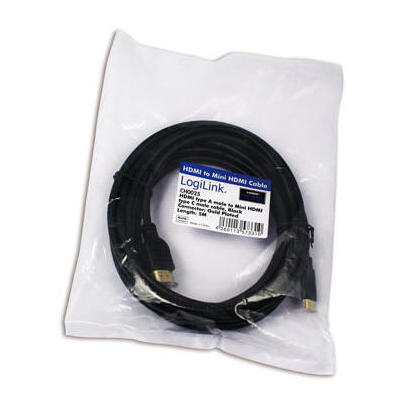 logilink-ch0021-cable-hdmi-1-m-hdmi-tipo-a-estandar-hdmi-type-c-mini-negro