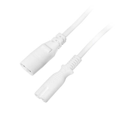 logilink-2m-iec-60320-c8iec-60320-c7-blanco-c8-acoplador-c7-acoplador