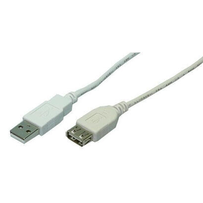 logilink-3m-usb-20-cable-usb-usb-a-gris