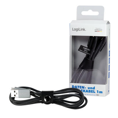 logilink-cu0132-cable-usb-1-m-20-usb-a-micro-usb-a-gris