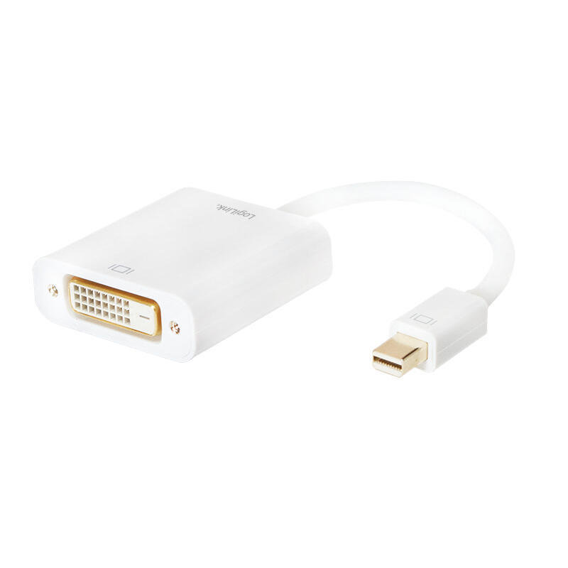 logilink-cv0037b-adaptador-de-cable-de-video-015-m-mini-displayport-dvi-blanco