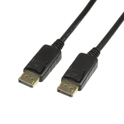 logilink-cv0077-cable-displayport-10-m-negro