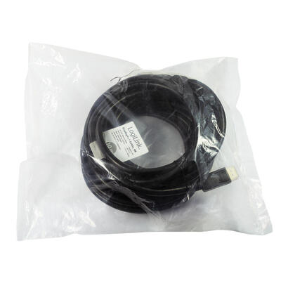 logilink-cv0077-cable-displayport-10-m-negro