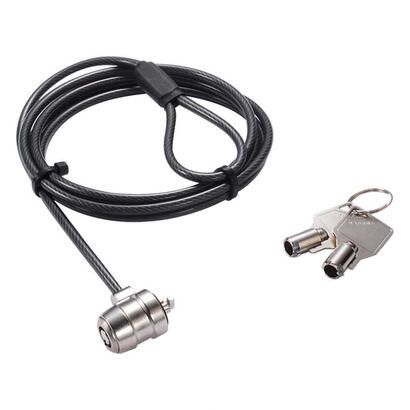 dicota-d30971-cable-antirrobo-negro-plata-2-m