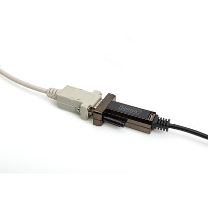 digitus-da-70166-adaptador-de-cable-usb-c-rs232-negro