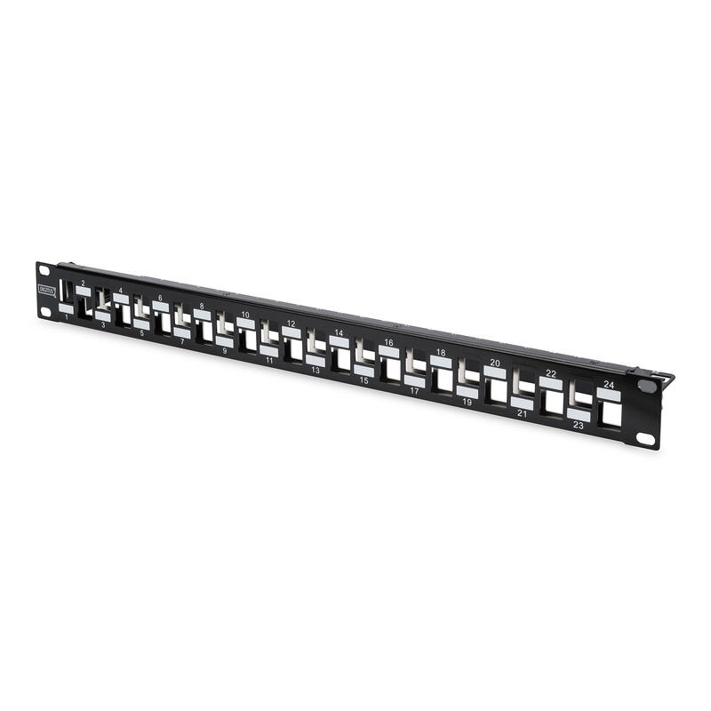 patch-panel-modular-digitus-24-puertos-sin-equipar-negro-graduado-1-u-para-modulos-keystone-dn-91412