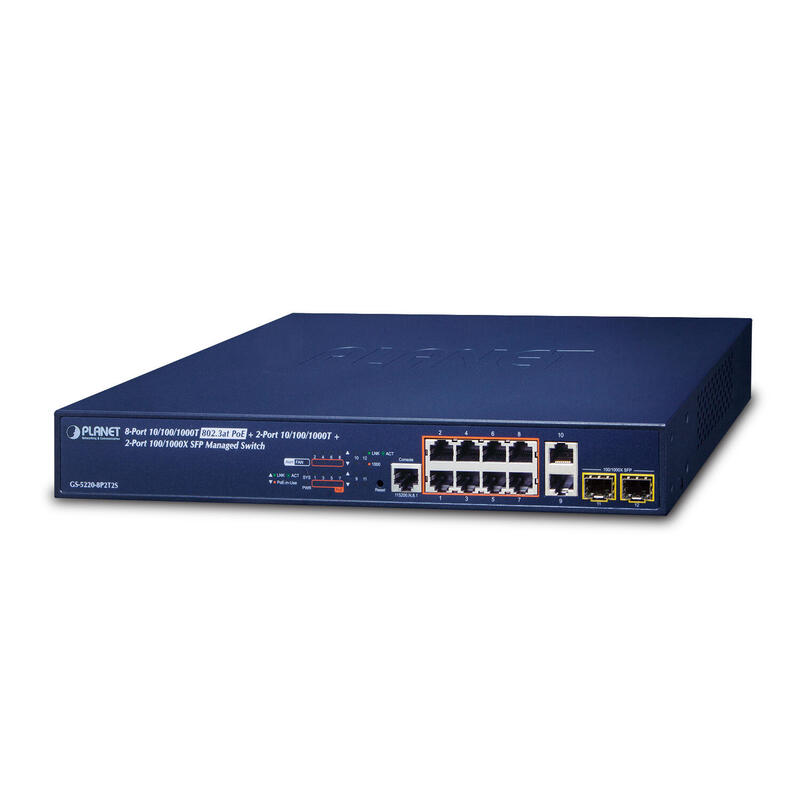 planet-gs-5220-8p2t2s-switch-gestionado-l2-gigabit-ethernet-101001000-negro-1u-energia-sobre-ethernet-poe