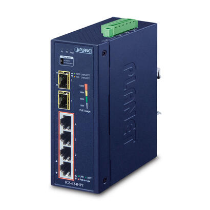 planet-industrial-4-port-101001000t-8023at-poe-2-port