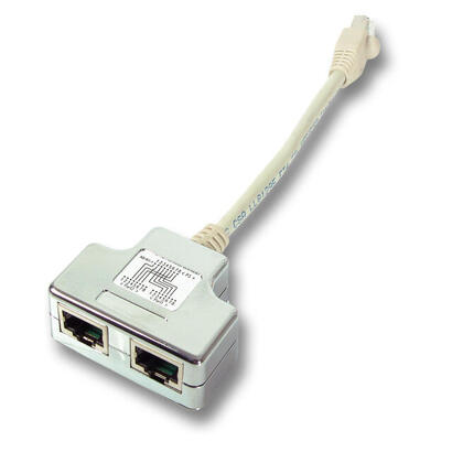 efb-elektronik-k5125015-adaptador-de-cable-rj45-2-x-rj45-blanco