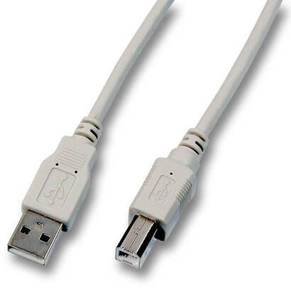 efb-elektronik-05m-usb-20-cable-usb-05-m-usb-a-usb-b-gris
